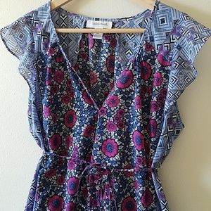 Floral maternity top